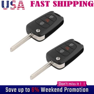 For 2011 2012 2013 Kia Soul Keyless Flip Remote Car Key Fob Shell Case Pad USA M - Picture 1 of 14