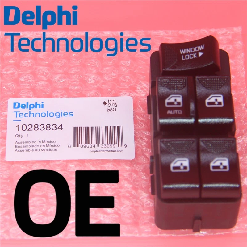 Nuevo interruptor de ventana principal delantero 10283834 para Chevy Impala 3.8L 3.4L 00-2005 Foto 1 de 4