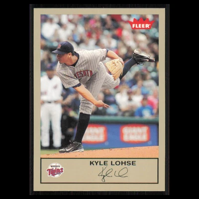 Kyle Lohse #231 2005 Fleer Tradition Gray Backs Minnesota Twins Baseball Card NM - Image 1 of 3