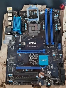 Mainboard MSI H97 PC Mate gebraucht, wie neu - Imagen 1 de 3