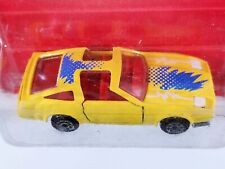 Majorette Nissan 300 ZX Turbo Yellow  / #214 / Pop-up headlights / Opening doors