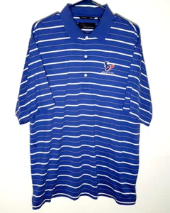 Houston Texans Poloshirt | Official NFL Button Golf Casual | Herren Medium - Bild 1 von 8