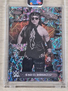 2025 TOPPS CHROME WWE CACTUS JACK RAQUEL RODRIGUEZ LASER RAYWAVE /20 - Picture 1 of 3