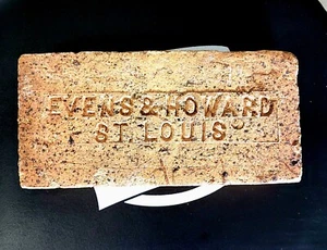 Brick St Louis Antique Evens & Howard Sweet Collector Brick Or Gift! - Picture 1 of 8