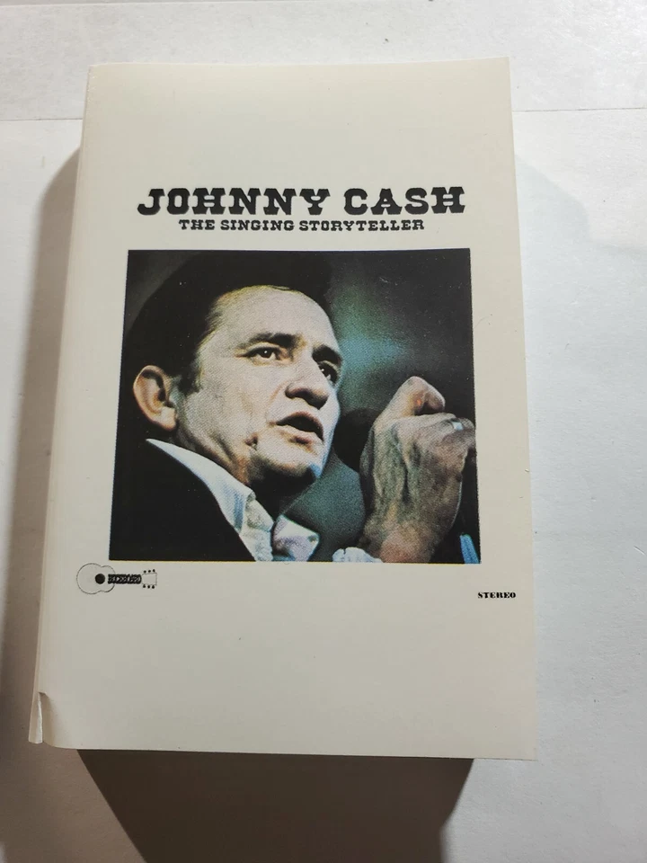 JOHNNY CASH: The Singing Storyteller Cassette  VG+ CS7 - Image 1 of 1
