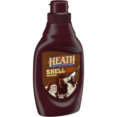 Heath Shell Topping Flavored with Toffee Bits Ice Cream Topping 7 oz - Image 1 of 2