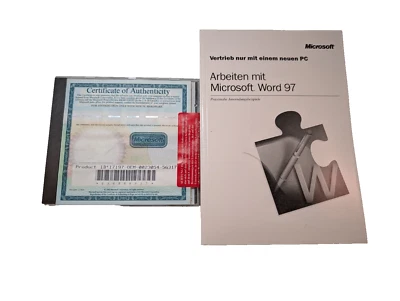Microsoft Word 97 NEU SEALED + Handbuch - Bild 1 von 4