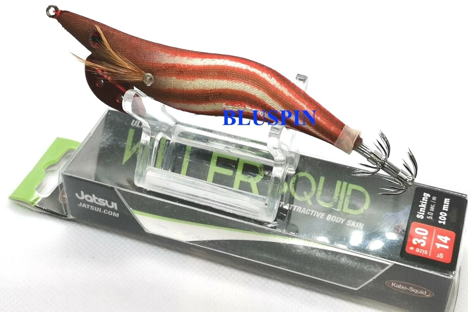 TOTANARA/SEPPIARA JATSUI KABO KILLER SQUID ULTIMATE SQUID JIG EGI 3.0 COL: PPR