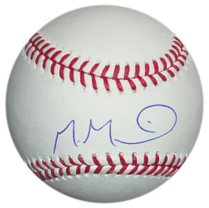 MANUEL MARGOT SIGNED MANFRED BASEBALL JSA WITNESSED AUTO COA TWINS RAYS TIGERS - Picture 1 of 3