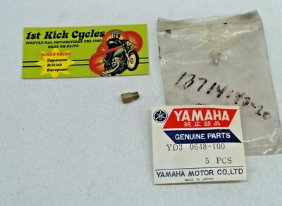 CARBURADOR YAMAHA CHORRO PRINCIPAL NUEVO #100 YD3 DT125 AS2 RD350 RS100 137-14143-20 OEM Foto 1 de 3