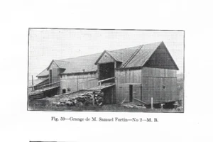1912 ANCIENNE PHOTOGRAPHIE IMPRIME PROVENANT D'UN LIVRE-GRANGE SAMUEL MARTIN QUÉ - Picture 1 of 1