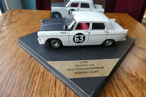 Vitesse 1/43 - Peugeot 404 East African Safari 1962 N°63 Nowiki/Cliff. L170A - Picture 1 of 6