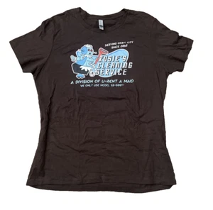 Camiseta Rosie The Robot The Jetson Vintage Años 90 Retro TV Gráfica Para Mujer Talla XXL Marrón - Imagen 1 de 5