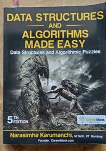 Data Structures and Algorithms Made Easy Data Structures by Karumanchi (5th Ed) - Imagen 1 de 5