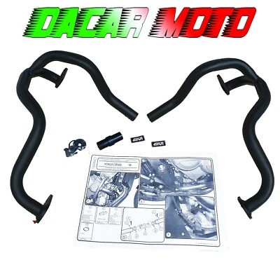 Paramotore tubolare nero HONDA CBF 600S/ CBF 600N 2008 2009 2010 2011 TN456 GIVI Foto 1 de 4