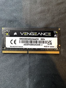 Corsair Vengeance 1x16GB DDR4 2666MHz Laptop SODIMM Memory. - Picture 1 of 2