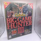 Cabela's Big Game Hunter III 3 Big Box (PC, 1999) Complete | Great Shape