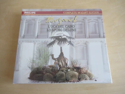 Edition Mozart-L´Oca Del Cairo-Lo Sposo Deluso-sealed Philips 1er CD Box-Vol.39 - Bild 1 von 4