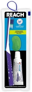 Ultraclean Kit da Viaggio Spazzolino con Tappo Spazzolino e Dentifricio - Foto 1 di 6