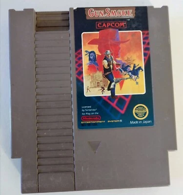 Cartucho de juego Gun Smoke (Nintendo Entertainment System, 1988) NES Foto 1 de 4