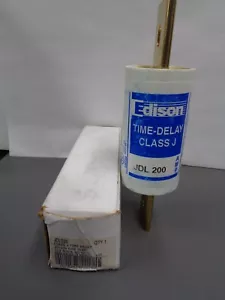 New Edison JDL 200 Class J 200A Fuse LPJ-200SP JTD200 AJT200 NIB - Picture 1 of 4