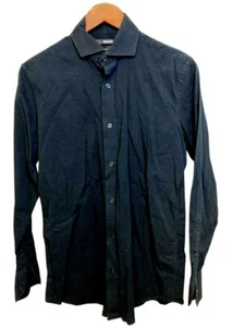 Murano Ultimate Modern Comfort Black Shirt Button Up Size S - Picture 1 of 6