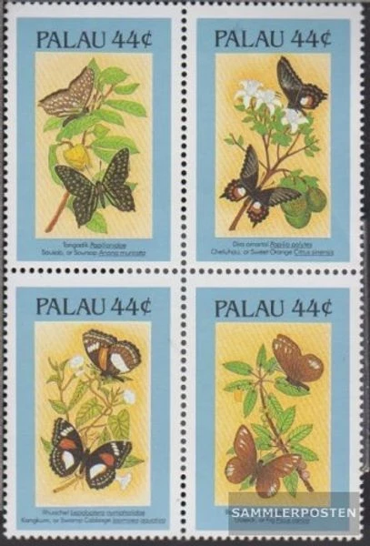 Palau-Islands 168-171 block of four (complete issue) unmounted mint / never hing - Image 1 of 1