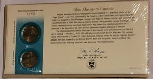 2001 Kentucky P&D State Quarter FIRST DAY COVERS - U.S. MINT  - Picture 1 of 1