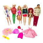 Lot Of Vintage 1980s Barbies Ken Some Accessories And Clothes