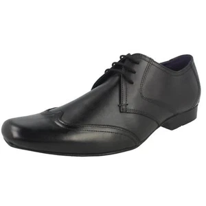 Herren 209621 Von Lambretta Leder Formelle Schnürschuhe Einzelhandel Preis - Picture 1 of 9