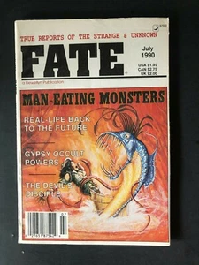 Fate Magazine July 1990  Man Eating Monsters - Picture 1 of 2