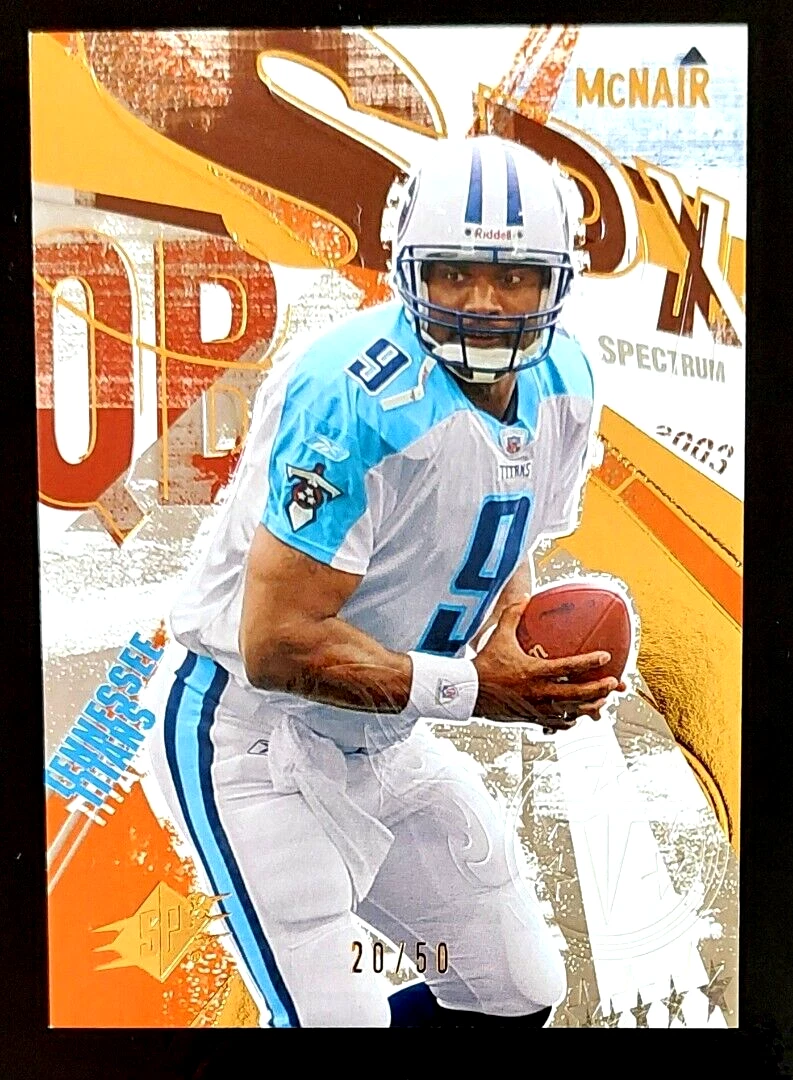 2003 SPx SPECTRUM Steve McNair /50 Tennessee Titans #17