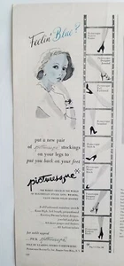 1955 womens Picturesque seamless stretch designer hosiery vintage fashion ad - Picture 1 of 1