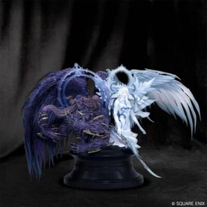 Final Fantasy XIV Meister Figure Hydaelyn & Zodiark No Code Unused New from JP - Picture 1 of 4