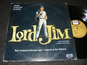 Original SOUNDTRACK LP LORD JIM Bronislau Kaper MUIR MATHIESON Joseph Conrad - Picture 1 of 1