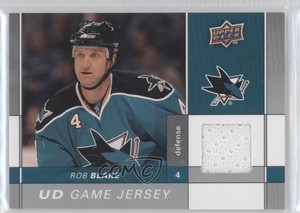 2009-10 Upper Deck Game Jersey Series 2 Rob Blake #GJ2-RB HOF