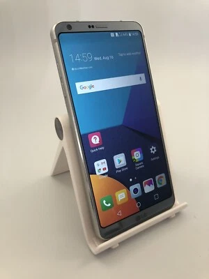 LG G6 32GB Silver Unlocked 4GB RAM 5MP Android 7.0 Touchscreen Smartphone - Image 1 of 4