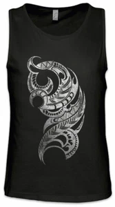 Maori Symbol Herren Tank Top Native New Zealand Neuseeland Tattoo Stamm Tribal - Picture 1 of 1