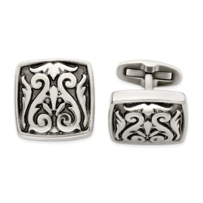 Edward Mirell Titanium Casted Cufflinks - Image 1 of 3