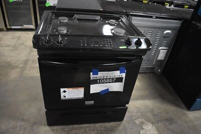 Frigidaire FGGS3065PB 30" Black Slide-In Gas Range NOB #105867 BFSALE - Image 1 of 4
