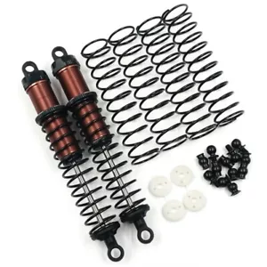 Alloy 110mm Dampers 2 pcs for 1:10 RC Offroad Buggy or Crawler suit Tamiya BLACK - Picture 1 of 4