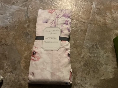 Sábana Ajustable Pottery Barn Kids Monique Lhuillier Pa Cuna Nueva Leer Foto 1 de 2