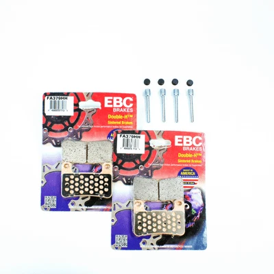 Pastillas de freno EBC HH sinterizadas + pasadores para Kawasaki ZX10R 2008-2015 delanteras Foto 1 de 2