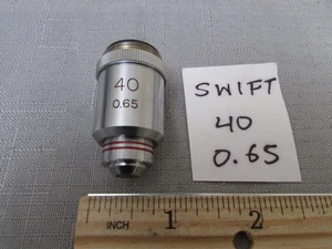 Swift Microscope Objective 40X 0.65 Oil Immersion - Picture 1 of 1