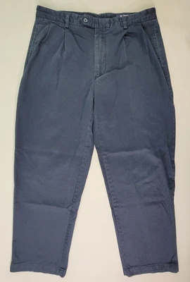 Daniel Cremieux Classics Mens Pants (Actual 34X28.75) Dk Blue Cambridge Pleated - Image 1 of 4