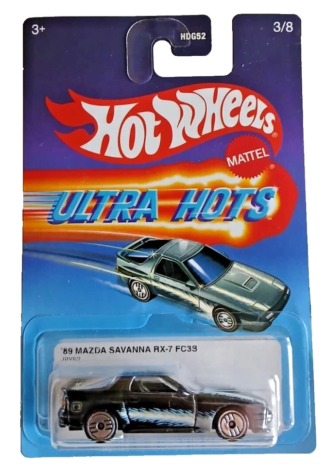 HOT WHEELS ULTRA HOTS - Hot Wheels Ultra Hots - '89 Mazda Savanna Rx-7 #HW12 - Immagine 1 di 1