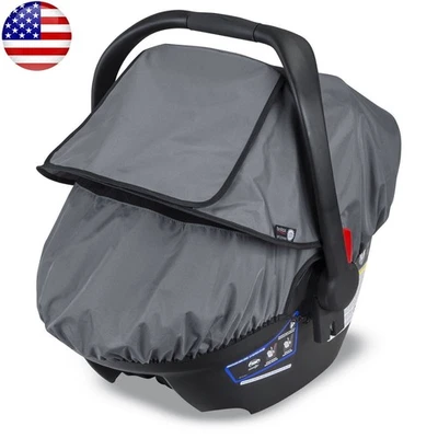 Infant Car Seat Cover Fully Covered Fabric Which Can Block 98% Ultraviolet Rays - Image 1 of 4