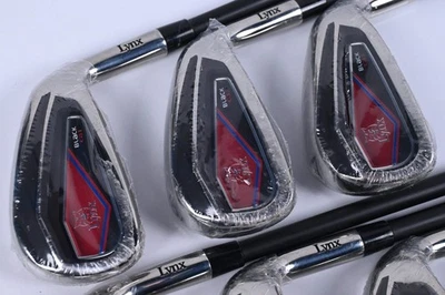 Cleveland Launcher XL Irons / 5-PW+SW / Regular Flex Lynx Black Cat Shafts - Image 1 of 4