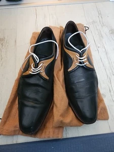 floris van bommel Herrenschuhe Schwarz, Gr. 7.5, 41 1/3 - Bild 1 von 7