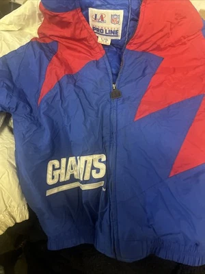 Chaqueta atlética de los New York Giants NFL con logotipo vintage Foto 1 de 4